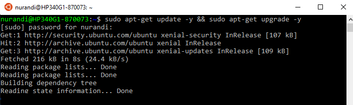 Update Ubuntu